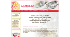 Desktop Screenshot of gastrojura.ch