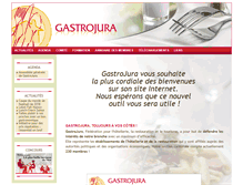 Tablet Screenshot of gastrojura.ch